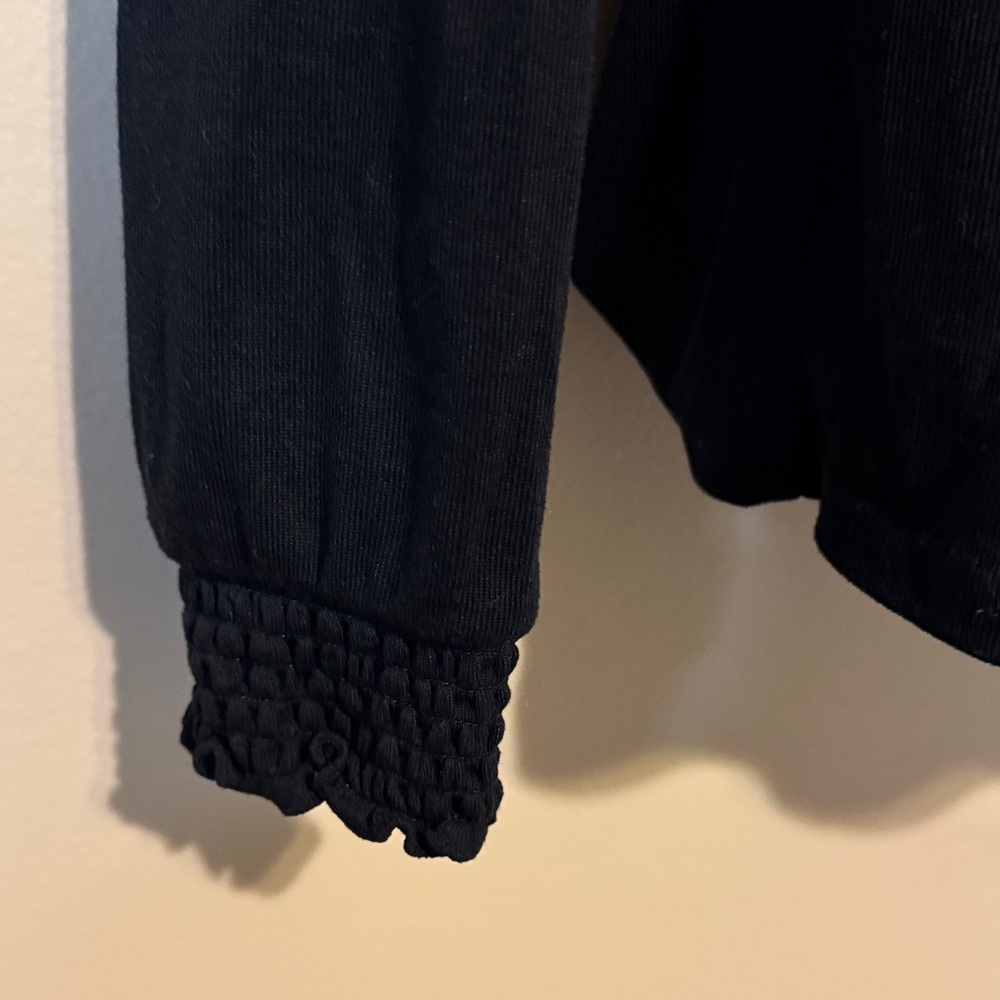 J. Crew Black Long Sleeve Blouse - Picture 5 of 10